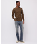 《DAILY／デイリー》THERMAL L／S HENLEY NECK T-SHIRT／サーマル 長袖 ヘンリーネック Tシャツ