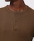 《DAILY／デイリー》THERMAL L／S HENLEY NECK T-SHIRT／サーマル 長袖 ヘンリーネック Tシャツ