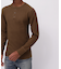 《DAILY／デイリー》THERMAL L／S HENLEY NECK T-SHIRT／サーマル 長袖 ヘンリーネック Tシャツ