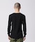 《DAILY／デイリー》THERMAL L／S V-NECK T-SHIRT／サーマル 長袖 ブイネック Tシャツ