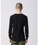 《DAILY／デイリー》THERMAL L／S V-NECK T-SHIRT／サーマル 長袖 ブイネック Tシャツ