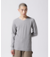 《DAILY／デイリー》THERMAL L／S V-NECK T-SHIRT／サーマル 長袖 ブイネック Tシャツ