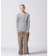 《DAILY／デイリー》THERMAL L／S V-NECK T-SHIRT／サーマル 長袖 ブイネック Tシャツ