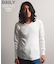 《DAILY／デイリー》THERMAL L／S V-NECK T-SHIRT／サーマル 長袖 ブイネック Tシャツ