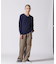《DAILY／デイリー》THERMAL L／S V-NECK T-SHIRT／サーマル 長袖 ブイネック Tシャツ