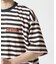 《WEB&DEPOT限定》BORDER LOGO SHORT SLEEVE T-SHIRT ／ ボーダー ロゴ 半袖 Tシャツ
