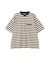《WEB&DEPOT限定》BORDER LOGO SHORT SLEEVE T-SHIRT ／ ボーダー ロゴ 半袖 Tシャツ