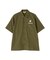 COTTON LINEN SHORT SLEEVE SHIRT SMOKETAILS ／ コットンリネン 半袖 シャツ スモークテイル