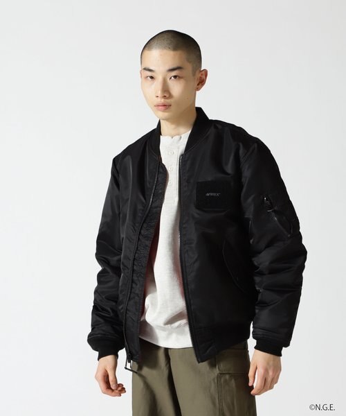 GRAMPUS × AVIREX》MA-1 GRAMPUS-KUN｜アヴィレックスの通販｜&mall