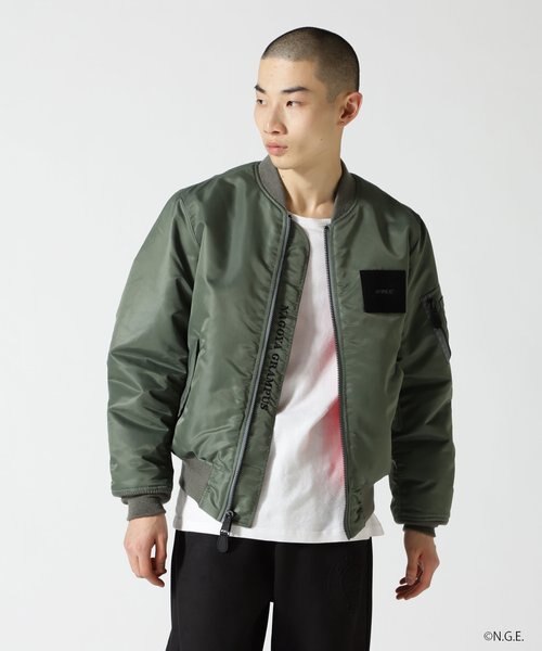 GRAMPUS × AVIREX》MA-1 GRAMPUS-KUN｜アヴィレックスの通販｜&mall