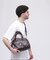 《直営店限定》VARSITY LEATHER MINI-BOSTON BAG／ バーシティー レザー ミニ ボストンバッグ／AVX5625