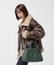 《直営店限定》VARSITY LEATHER MINI-BOSTON BAG／ バーシティー レザー ミニ ボストンバッグ／AVX5625