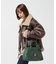 《直営店限定》VARSITY LEATHER MINI-BOSTON BAG／ バーシティー レザー ミニ ボストンバッグ／AVX5625