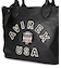 バーシティー レザー ミニ トートバッグ／VARSITY LEATHER MINI TOTE BAG／AVX5626