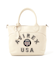 バーシティー レザー ミニ トートバッグ／VARSITY LEATHER MINI TOTE BAG／AVX5626