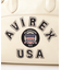 バーシティー レザー ミニ トートバッグ／VARSITY LEATHER MINI TOTE BAG／AVX5626