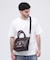バーシティー レザー ミニ トートバッグ／VARSITY LEATHER MINI TOTE BAG／AVX5626