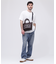 バーシティー レザー ミニ トートバッグ／VARSITY LEATHER MINI TOTE BAG／AVX5626