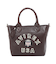 バーシティー レザー ミニ トートバッグ／VARSITY LEATHER MINI TOTE BAG／AVX5626