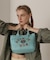 バーシティー レザー ミニ トートバッグ／VARSITY LEATHER MINI TOTE BAG／AVX5626