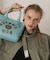 バーシティー レザー ミニ トートバッグ／VARSITY LEATHER MINI TOTE BAG／AVX5626