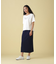PANEL BORDER KNIT SKIRT／ パネルボーダーニットスカート