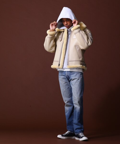 AVIREX AIR NATIONAL GUARD コットンB-3type AVIREX（アヴィレックス） AVIREX COLLECTION AIR NATIONAL GUARD B-3