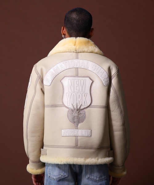 COLLECTION》AIR NATIONAL GUARD B-3 FLIGHT JACKET｜アヴィレックスの