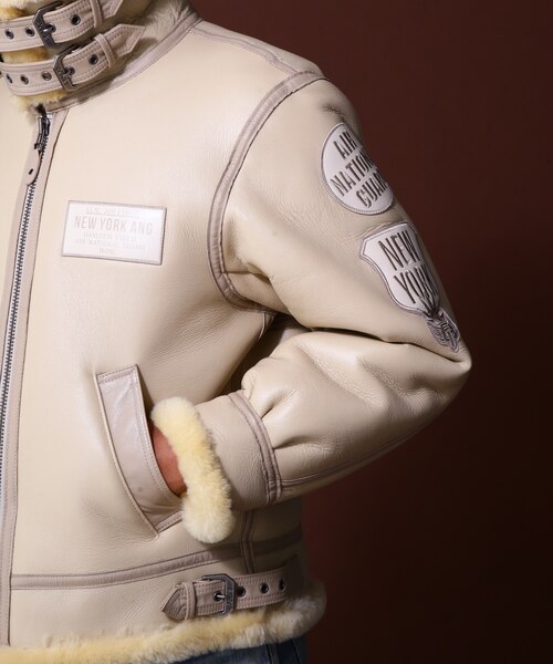COLLECTION》AIR NATIONAL GUARD B-3 FLIGHT JACKET｜アヴィレックスの