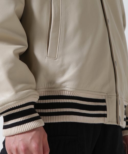 アヴィレックス バーシティジャケット 2XL タイガー ラムレザー ベージュ 楽天市場】【SALE!!】 AVIREX アビレックス バーシティ