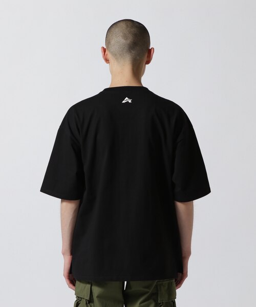 WEB&DEPOT限定》CORE LOGO EMBROIDERY T-SHIRT／コア ロゴ エン