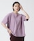 OPEN NECK T-SHIRT／ オープンネックTシャツ