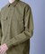 BASIC ARMY POPLIN L／S SHIRT ／ ベーシック アーミー ポプリン 長袖