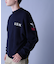 NAVAL CREWNECK KNIT ／ ネイバル クルーネック ニット ／ AVIREX ／ アヴィレックス