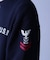 NAVAL CREWNECK KNIT ／ ネイバル クルーネック ニット ／ AVIREX ／ アヴィレックス