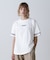 FADE WASH CUFFS OPEN EMBROIDERY T-SHIRT／フェイドウォッシュ カフスオープン刺繍Tシャツ