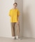 FADE WASH CUFFS OPEN EMBROIDERY T-SHIRT／フェイドウォッシュ カフスオープン刺繍Tシャツ