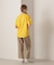 FADE WASH CUFFS OPEN EMBROIDERY T-SHIRT／フェイドウォッシュ カフスオープン刺繍Tシャツ