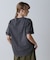 FADE WASH CUFFS OPEN EMBROIDERY T-SHIRT／フェイドウォッシュ カフスオープン刺繍Tシャツ