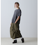 FADE WASH CUFFS OPEN EMBROIDERY T-SHIRT／フェイドウォッシュ カフスオープン刺繍Tシャツ