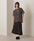 FADE WASH CUFFS OPEN EMBROIDERY T-SHIRT／フェイドウォッシュ カフスオープン刺繍Tシャツ