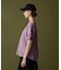 FADE WASH CUFFS OPEN EMBROIDERY T-SHIRT／フェイドウォッシュ カフスオープン刺繍Tシャツ