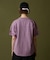 FADE WASH CUFFS OPEN EMBROIDERY T-SHIRT／フェイドウォッシュ カフスオープン刺繍Tシャツ