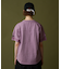 FADE WASH CUFFS OPEN EMBROIDERY T-SHIRT／フェイドウォッシュ カフスオープン刺繍Tシャツ