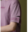 FADE WASH CUFFS OPEN EMBROIDERY T-SHIRT／フェイドウォッシュ カフスオープン刺繍Tシャツ