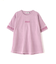 FADE WASH CUFFS OPEN EMBROIDERY T-SHIRT／フェイドウォッシュ カフスオープン刺繍Tシャツ