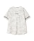 FADE WASH CUFFS OPEN EMBROIDERY T-SHIRT／フェイドウォッシュ カフスオープン刺繍Tシャツ