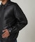 COMFORTABLE LEATHER SWING TOP JACKET ／ コンフォータブル レザー スウィングトップ ジャケット