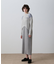 LAYERED LIKE KNIT ONE PIECE／レイヤードライク ニットワンピース