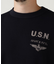 NAVAL L／S WAFFLE T-SHIRT